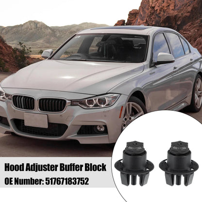 Bonnet Hood Adjuster Buffer Block for BMW Black