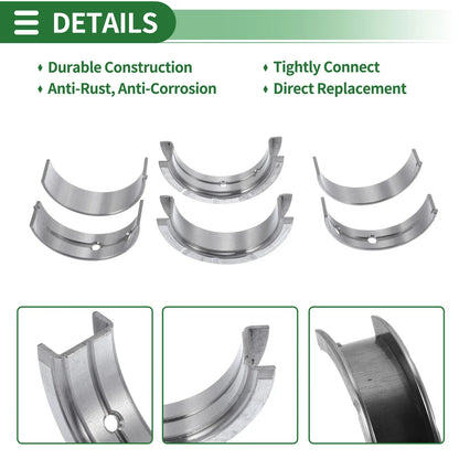 Main Bearing Set for Chevrolet Equinox 2005-2009 (8 Pcs)