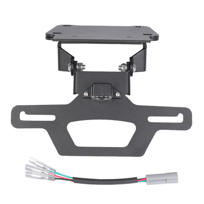 Foldable Fender Eliminator License Plate Holder for Yamaha Tenere 700 (2019–2026)