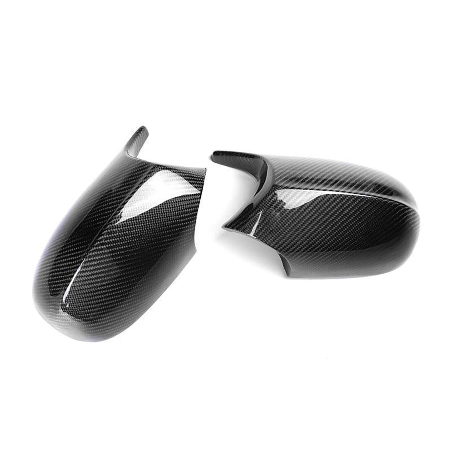 Carbon Fiber M3 Style Mirror Cover Caps for BMW E90 E92 E93 (2007–2013)