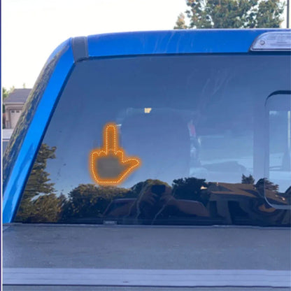 LED Finger Gesture Light for Rear Windshield
