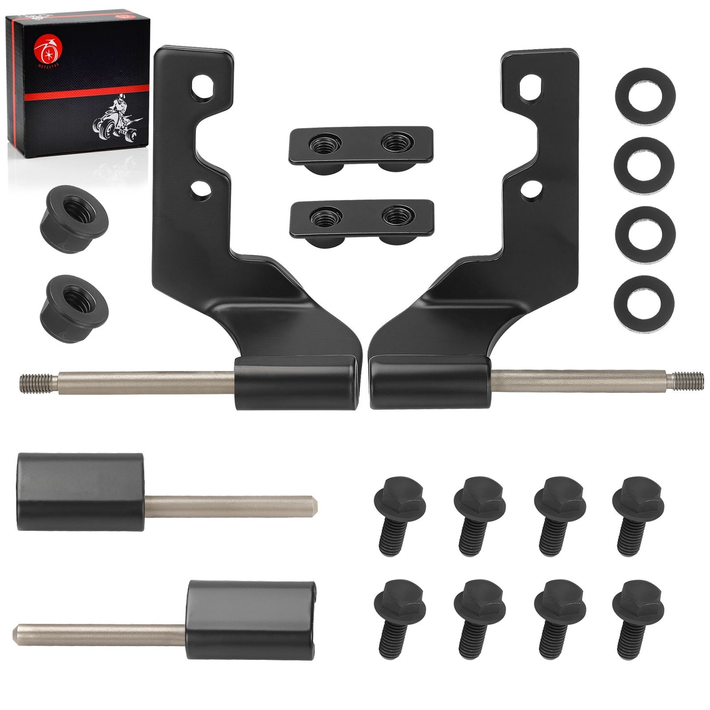 Half Door Hinge Hardware Kit for Polaris Ranger Crew XP 1000 (2018–2023)