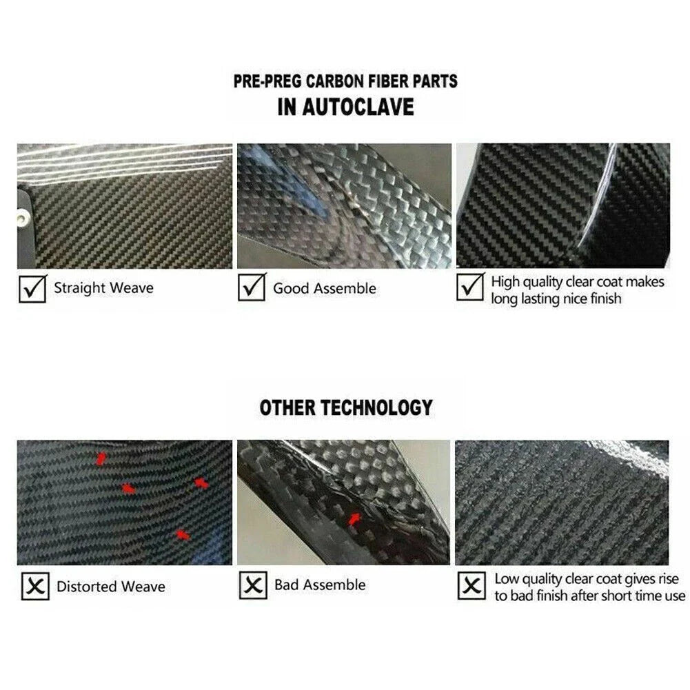 Windscreen Carbon Fiber Pattern for Ducati Monster 696 796 1100 (2008-2015)