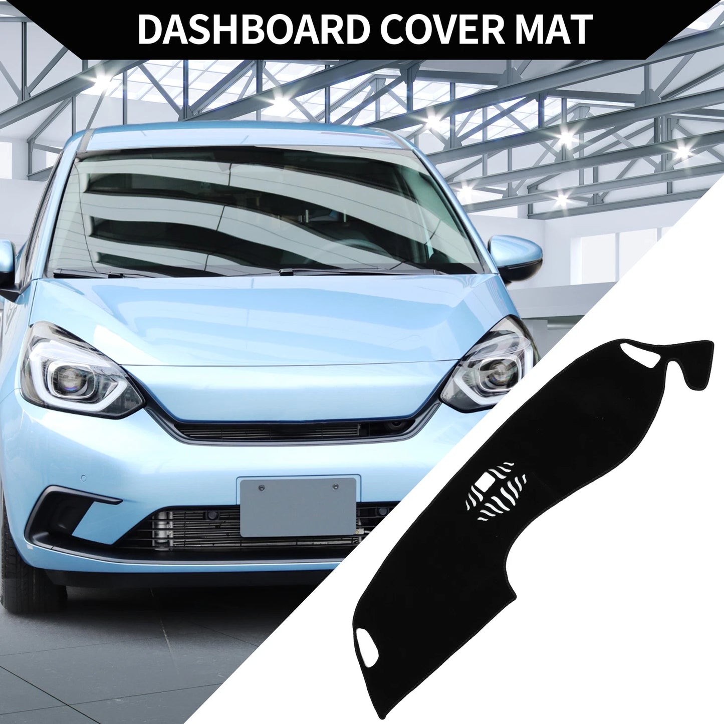 Dashboard Cover Mat for Honda ZR-V (2023–2024) Sun Protector Pad Black
