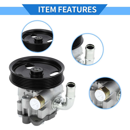 Power Steering Pump with Pulley for Jeep Grand Cherokee (2011–2020) No.52089883AC