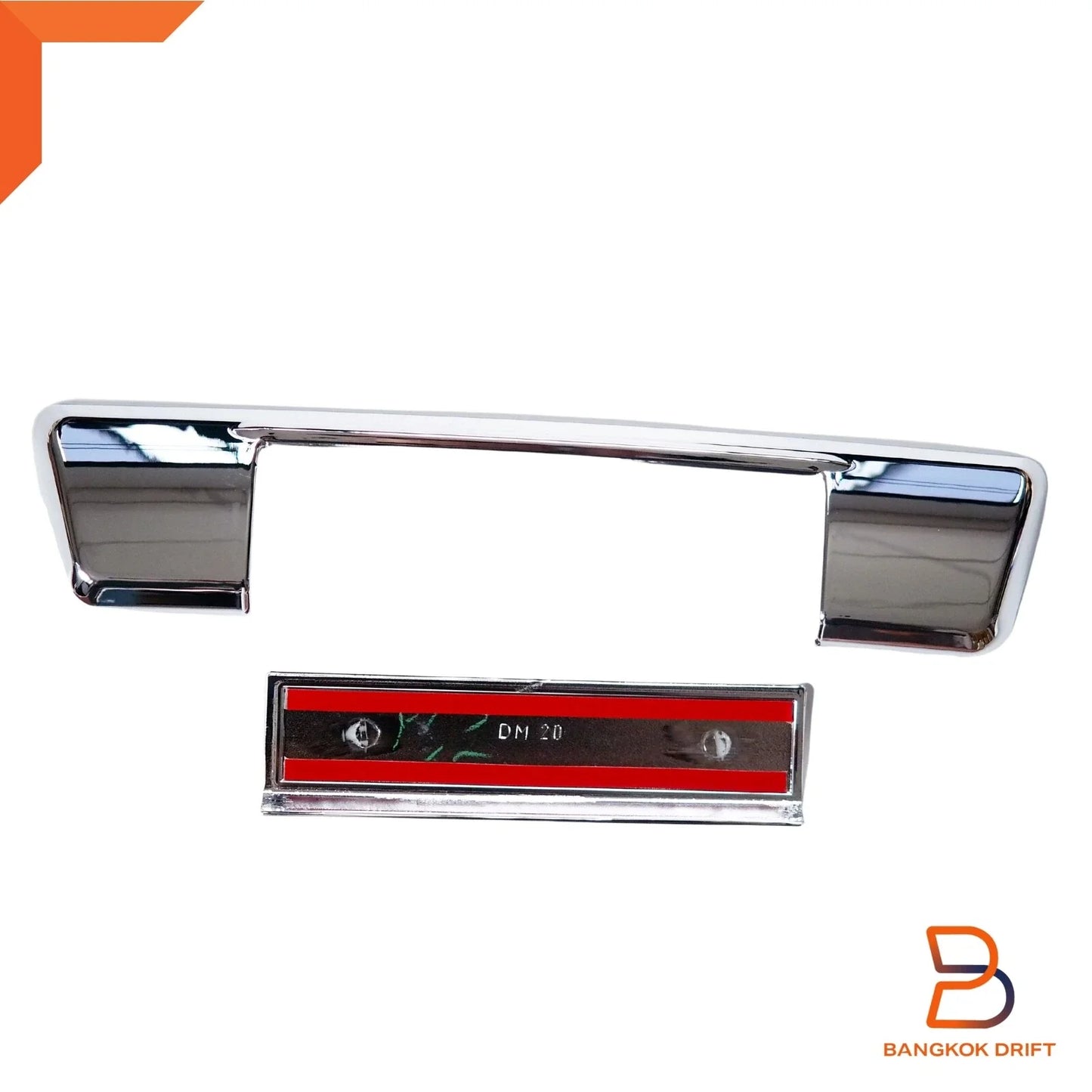 Chrome Tailgate Handle Cover Insert for Isuzu D-Max 2020-2023