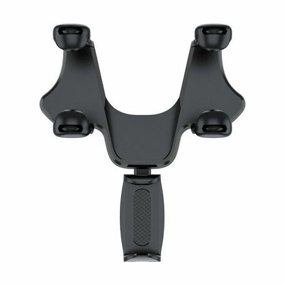 Phone Holder Rear-view Mirror Mount 360° Rotation for Car Truck Smartphone