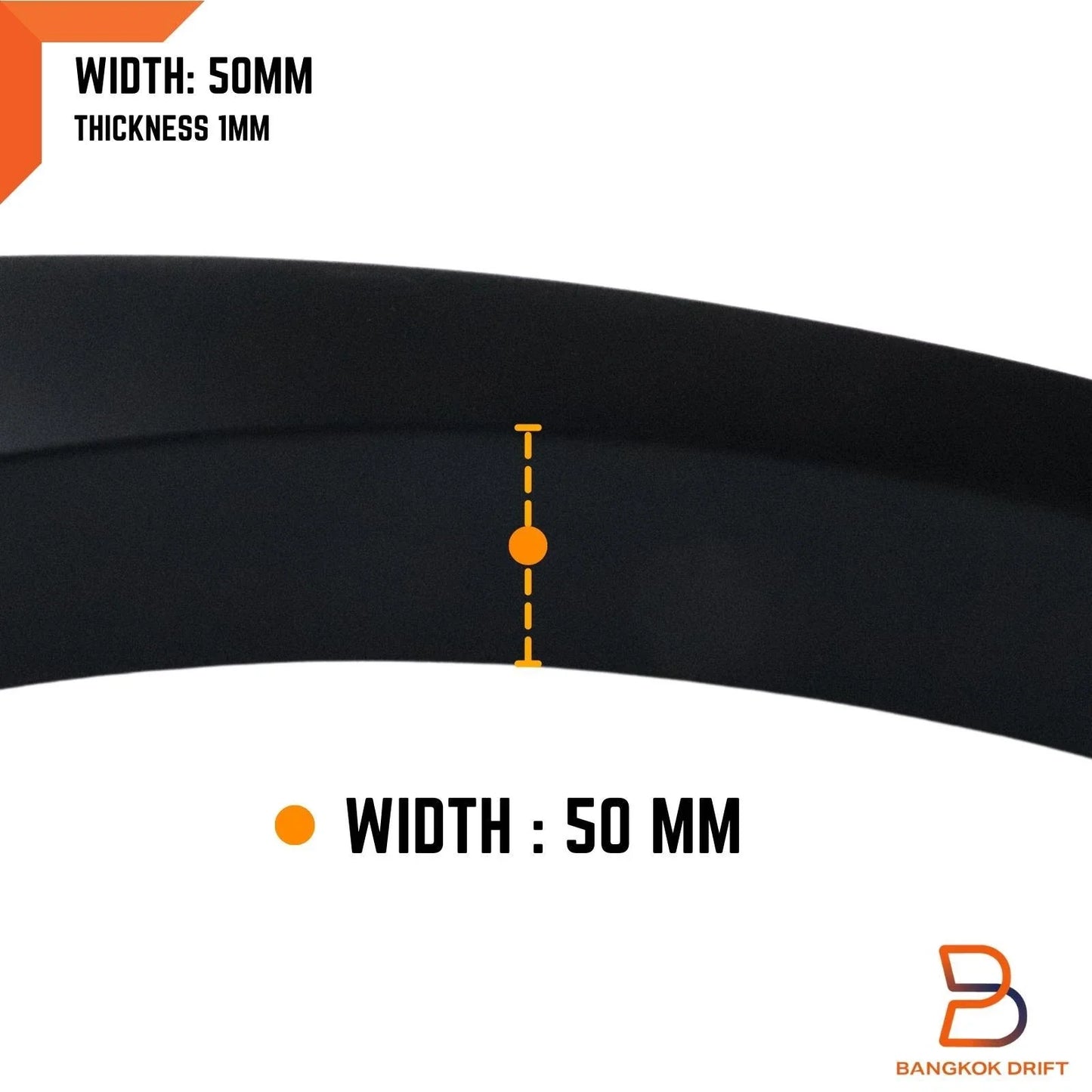6" Matte Black Fender Flares for Isuzu D-Max DMAX Ute (2020-2023)