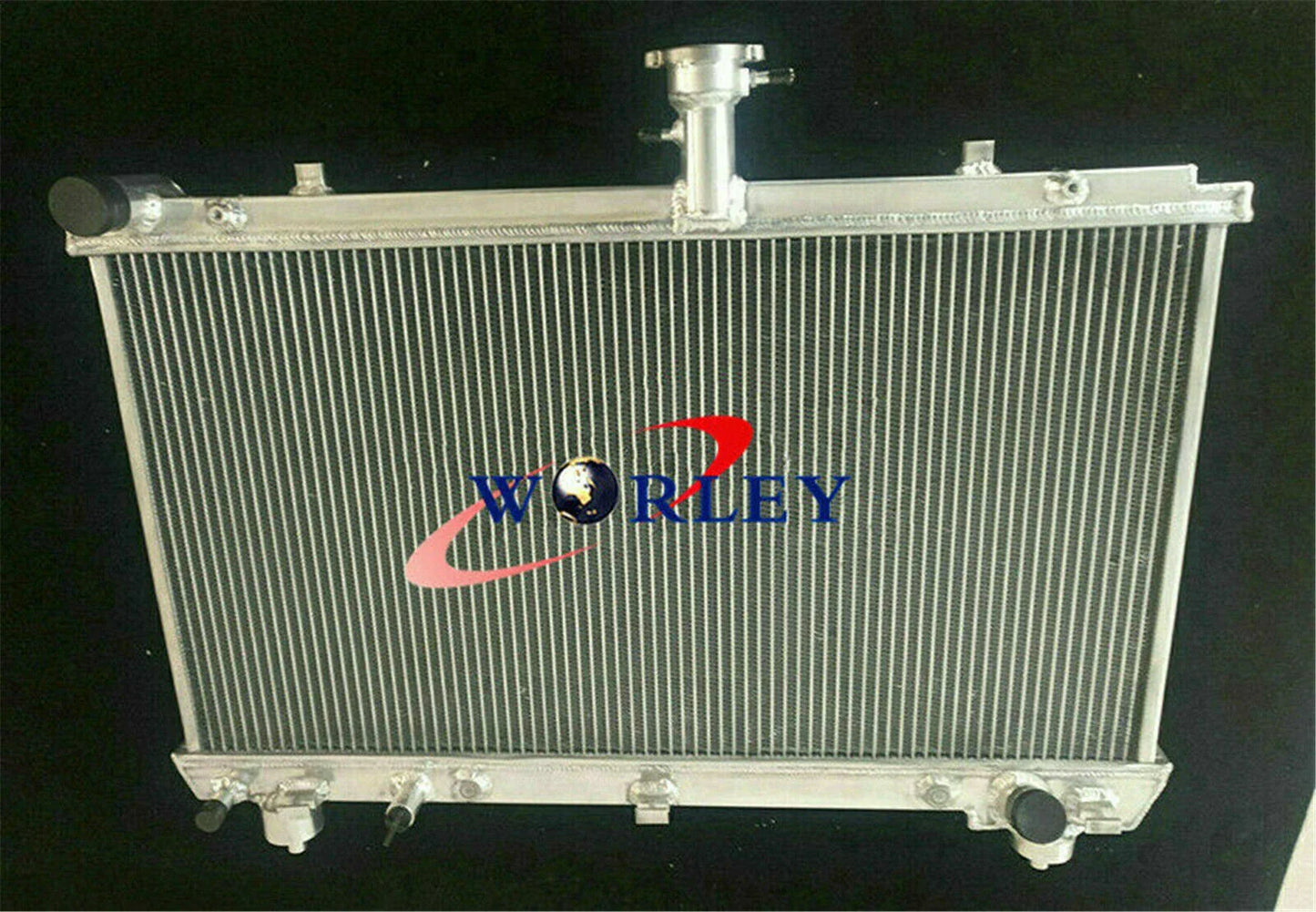 Aluminum Radiator & Fan for Chevy Camaro SS Zeta LS3 L99 (2012-2015)
