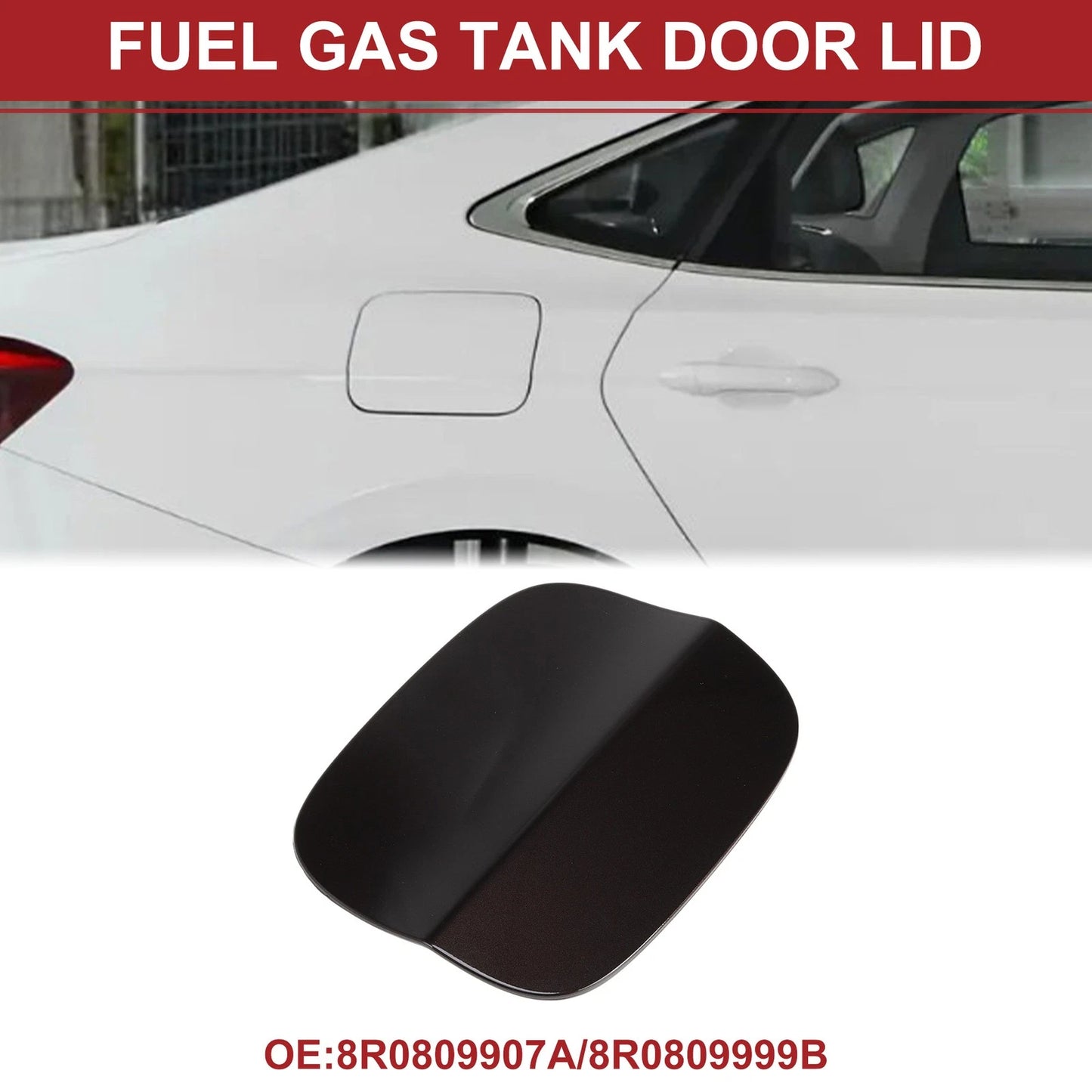 Fuel Tank Door Cap for Audi Q5 SQ5 8RB (2010–2017) Brown