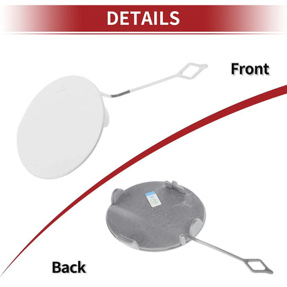 Rear Bumper Tow Hook Cover for BMW 428i (2014-2016) White