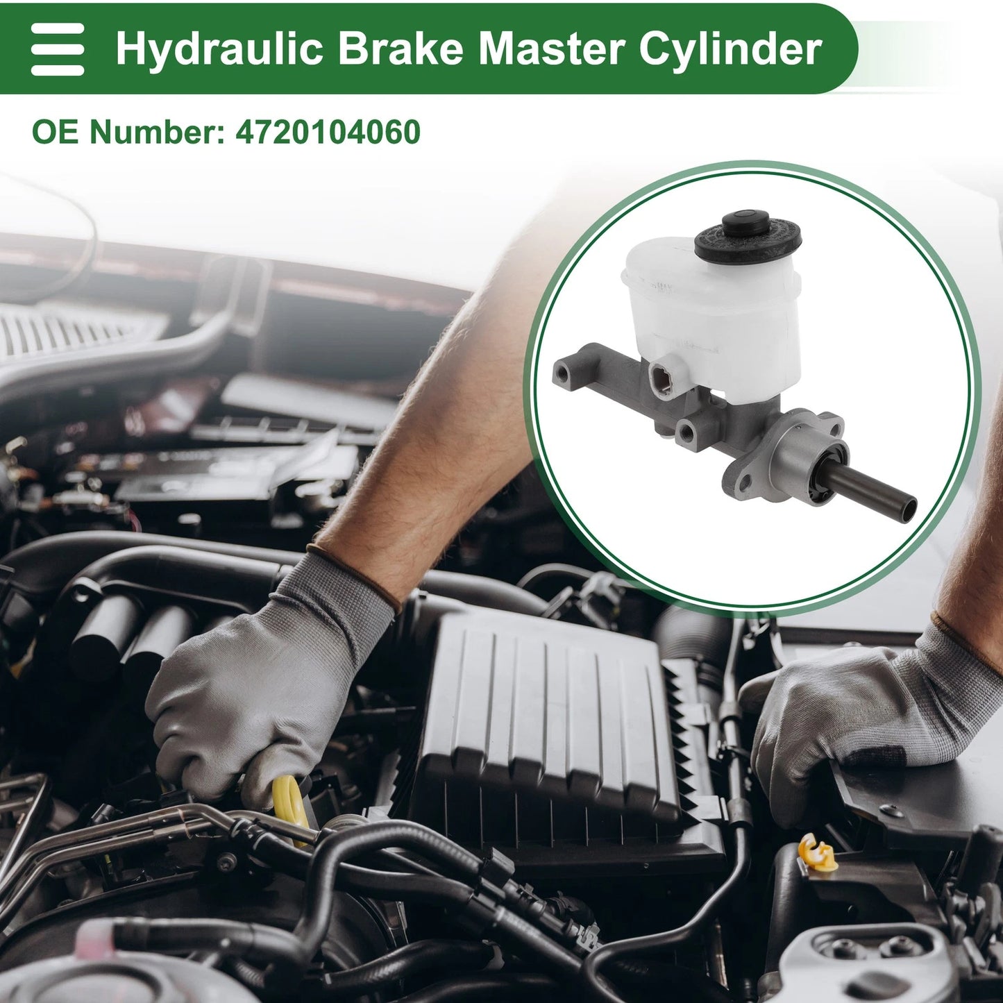 Brake Master Cylinder Reservoir No. 4720104060 for Toyota Tacoma (2001–2004)