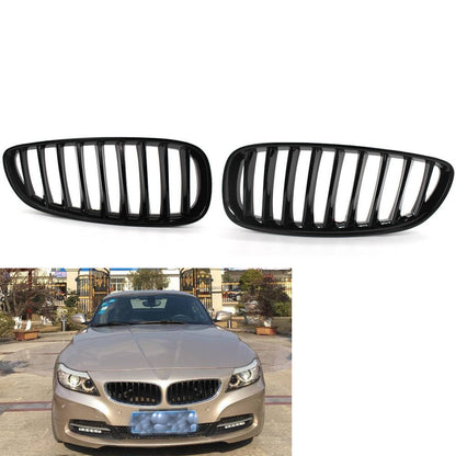 1 Pair Gloss Black Kidney Grille for BMW Z4 Roadster (2009–2016)