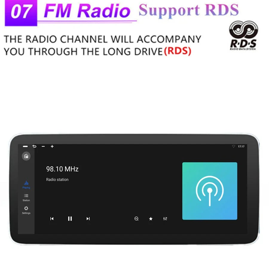 12.3'' Carplay Stereo Navigation for Nissan Tiida Versa (2004-2012)