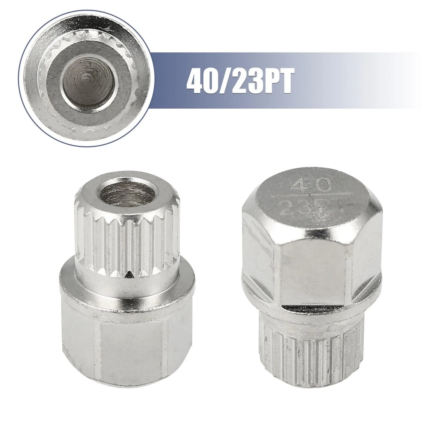 40/23PT Hollow Anti Theft Wheel Lock Lug Nut Removal Key for BMW