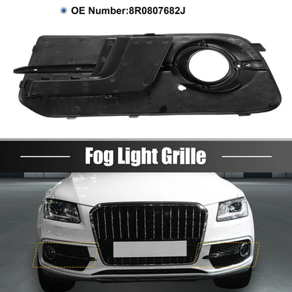 Front Right Fog Light Grille Cover for Audi Q5 SQ5 S-Line (2013–2017) 8R0807682J