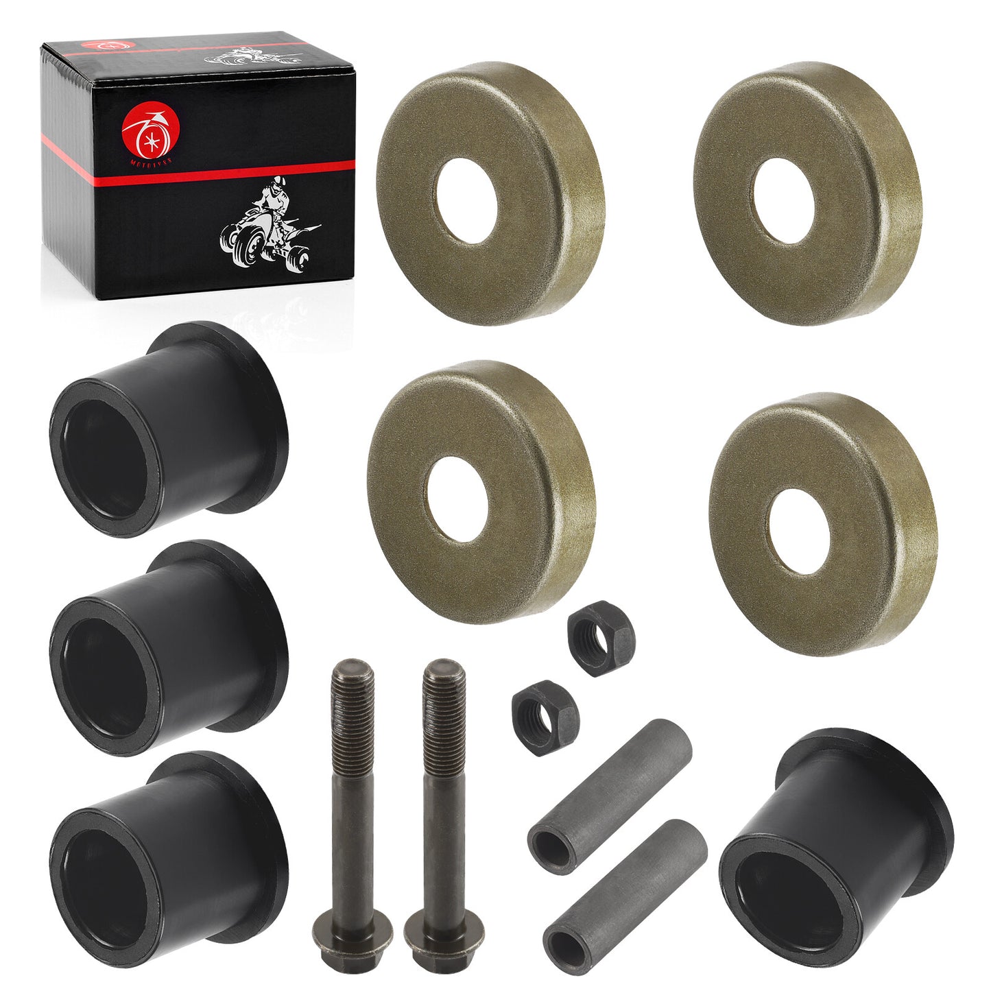 Front A-Arm Bushing Kit for Polaris Phoenix 200 RZR 170 (2005–2021)