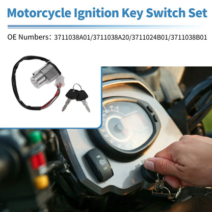 Ignition Key Switch No. 3711038A01 for Suzuki VS800 Intruder 800 (1992–2005)