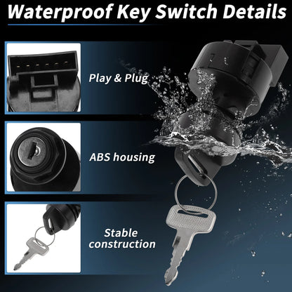 Ignition Key Switch No. 4011002 for Polaris 250 Trail Blazer ATV (2002–2003)