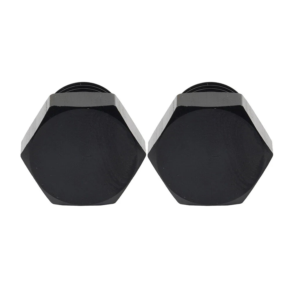 Aluminum 6AN Block Off Cap ORB Plug Male Fitting Adapters