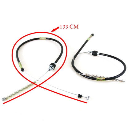 Set of 2 Rear Hand Brake Cables for Toyota Corolla (1979–1987)