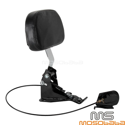 Driver Rider Backrest Pad Mount Kit for Harley Touring Street Glide (2009-2021)
