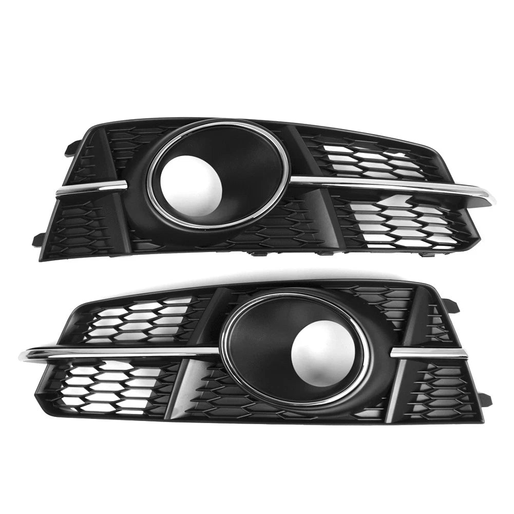2X Chrome Exhaust Muffler for Audi A4 Sedan B8 (2008–2013) / Q5 (2009–2013)