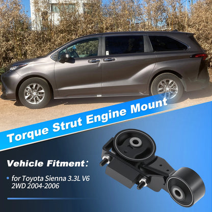 Torque Strut Mount for Toyota Sienna 3.3L 2WD (2004–2006) A4257/9567/EM-5835