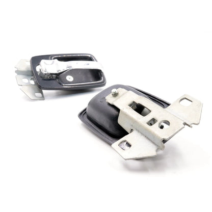 Set of 2 Black Door Handle Bezels for Nissan Datsun Pickup 620 (1972–1979)