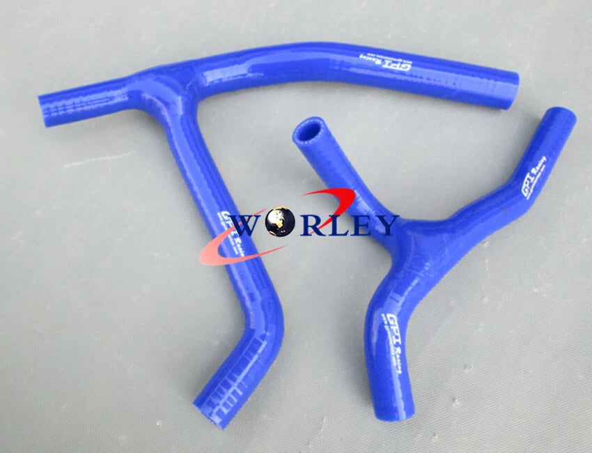 Silicone Y Radiator Hose Kit for Kawasaki KXF450 KX450F (2006–2008)