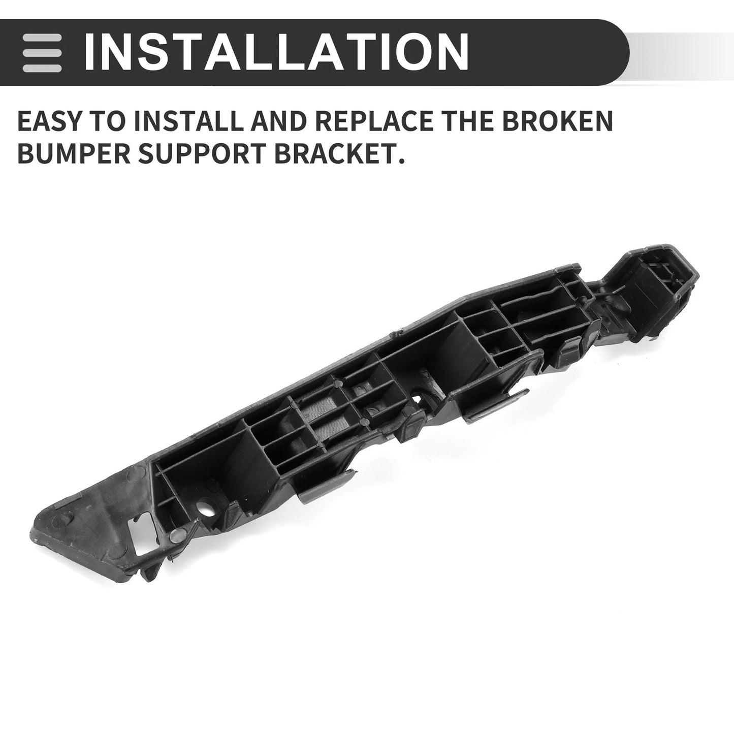 1pc Right Front Bumper Retainer Bracket No.865143W000 for Kia Sportage (2011–2015)