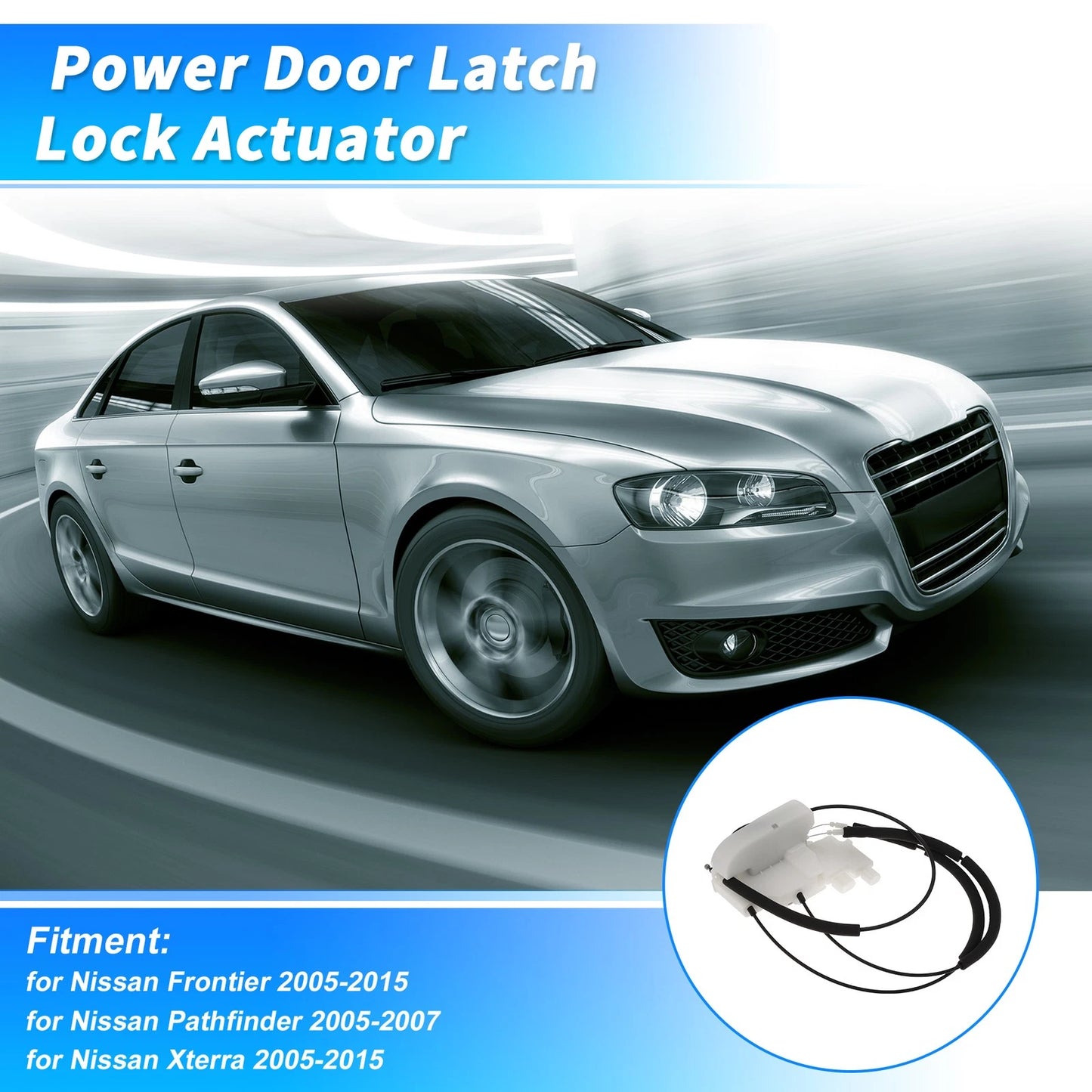 82501ZP80A Rear Left Power Door Lock Actuator for Nissan Frontier (2005–2015)