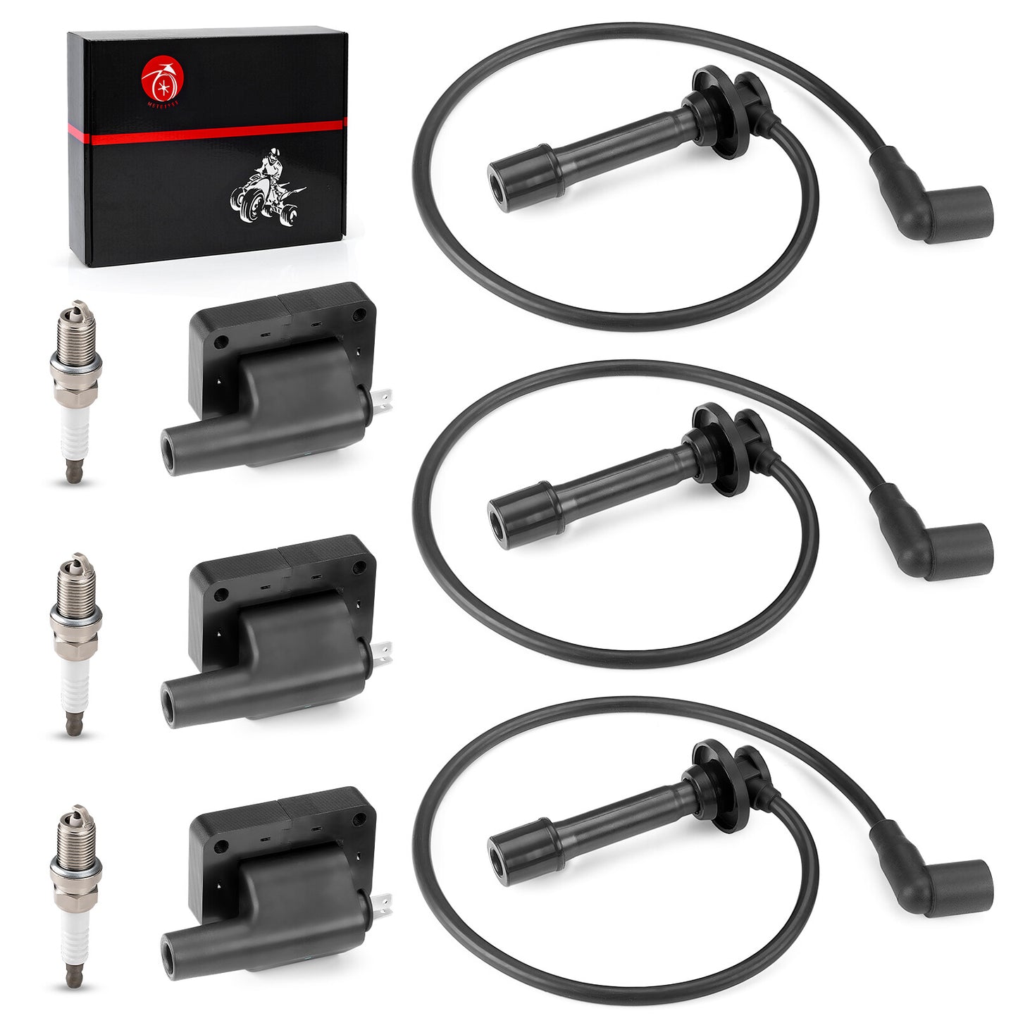 Ignition Coil Set for Kawasaki Mule PRO FXT FX FXR (2015–2023)