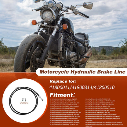 Brake Hose Oil Line for Harley Davidson (No. 41800011)