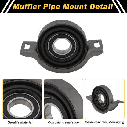 Muffler Exhaust Hanger for Mercedes-Benz C-Class (2014–2021) 2054108201 Metal Rubber