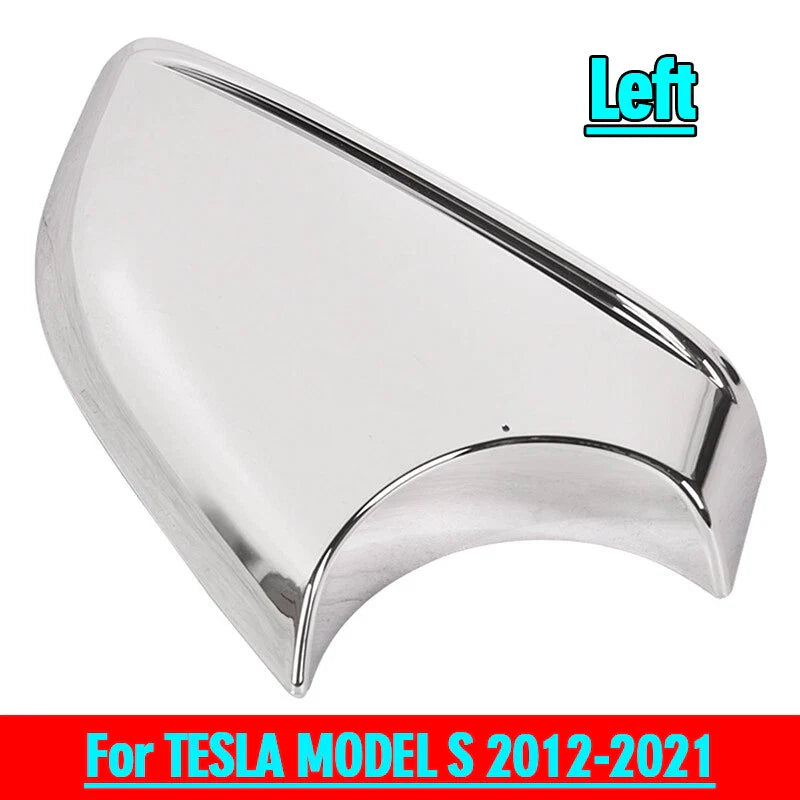 Left Side Mirror Lower Cover Tray Chrome for Tesla Model S (2012–2024)