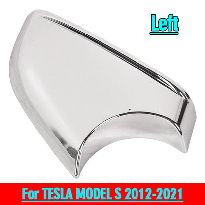 Left Side Mirror Lower Cover Tray Chrome for Tesla Model S (2012–2024)
