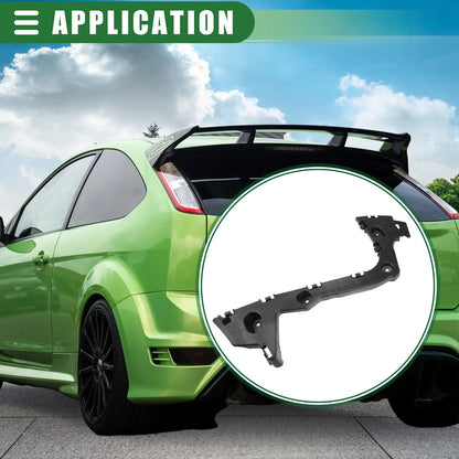 Rear Left Driver Side Bumper Support Bracket for Ford Focus (2015–2018) Black