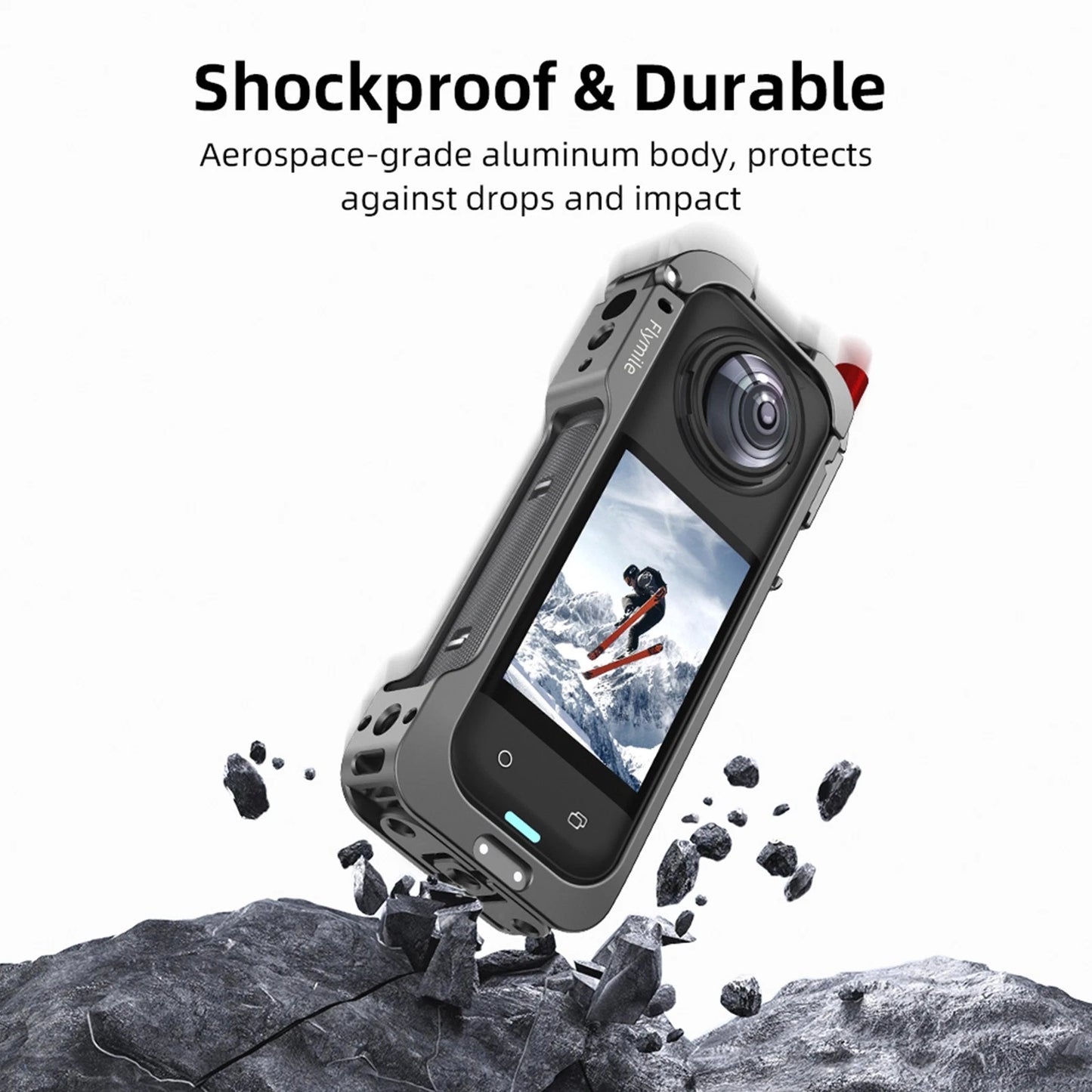 Camera Protective Case with Lens Cover Kit for Insta360 X5 (2015–2023)