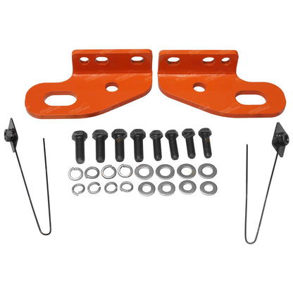 Set of 2 Recovery Tow Points for Toyota Landcruiser 80 105 Series (1990–2007)