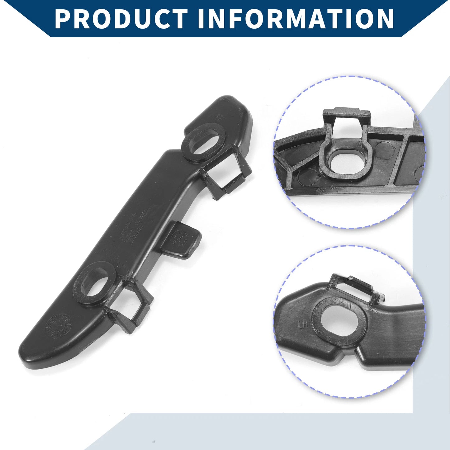 Front Left Bumper Retainer Bracket No. 51117279711 for BMW 328i (2012–2016)