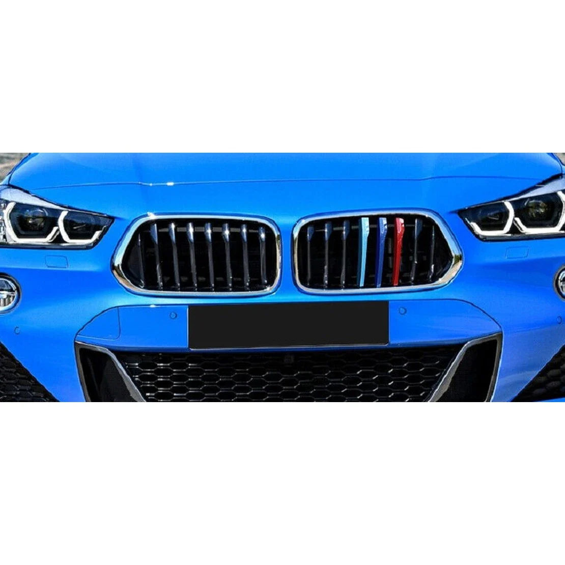 Grille Cover Strip Clip Trim for BMW X2 F39 (2018-2020)