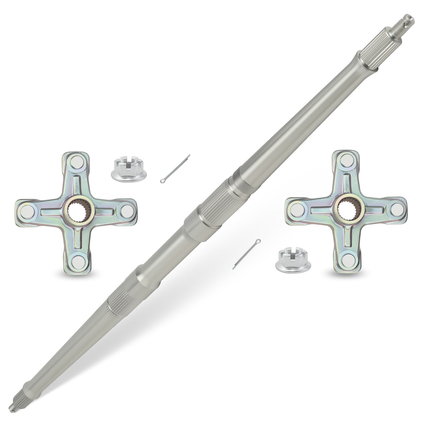 Rear Axle Shaft with Wheel Hub for Yamaha YFZ450 (2004–2023)