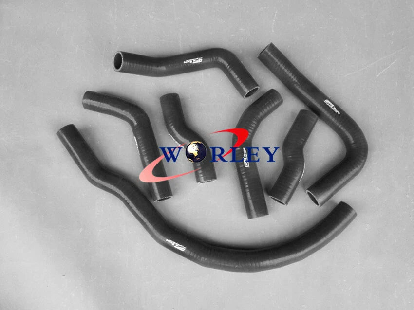 Aluminum Radiator + Fans + Blue Hoses for Toyota MR2 SW20 3SGTE (1990-1997)