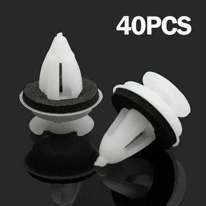 40x Door Panel Clips W/Seal Ring for E30 E34 E36 E38 E46 M3 M5 Z3