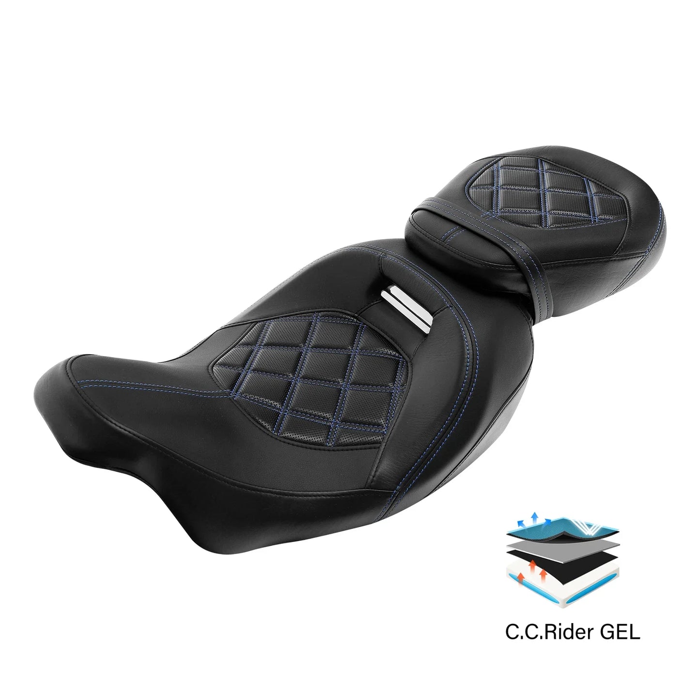 Gel Seat for Harley CVO Road Street Glide (2009 - 2023)