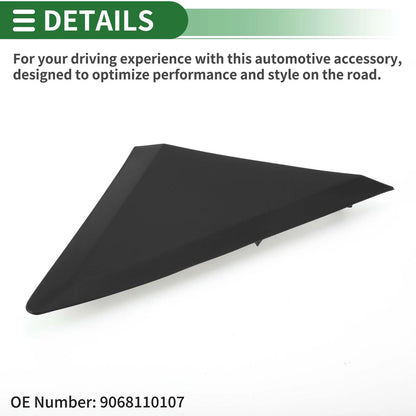 Front Right Pillar Corner Triangle Trim for Mercedes-Benz Sprinter (2007–2018) No. 9068110107