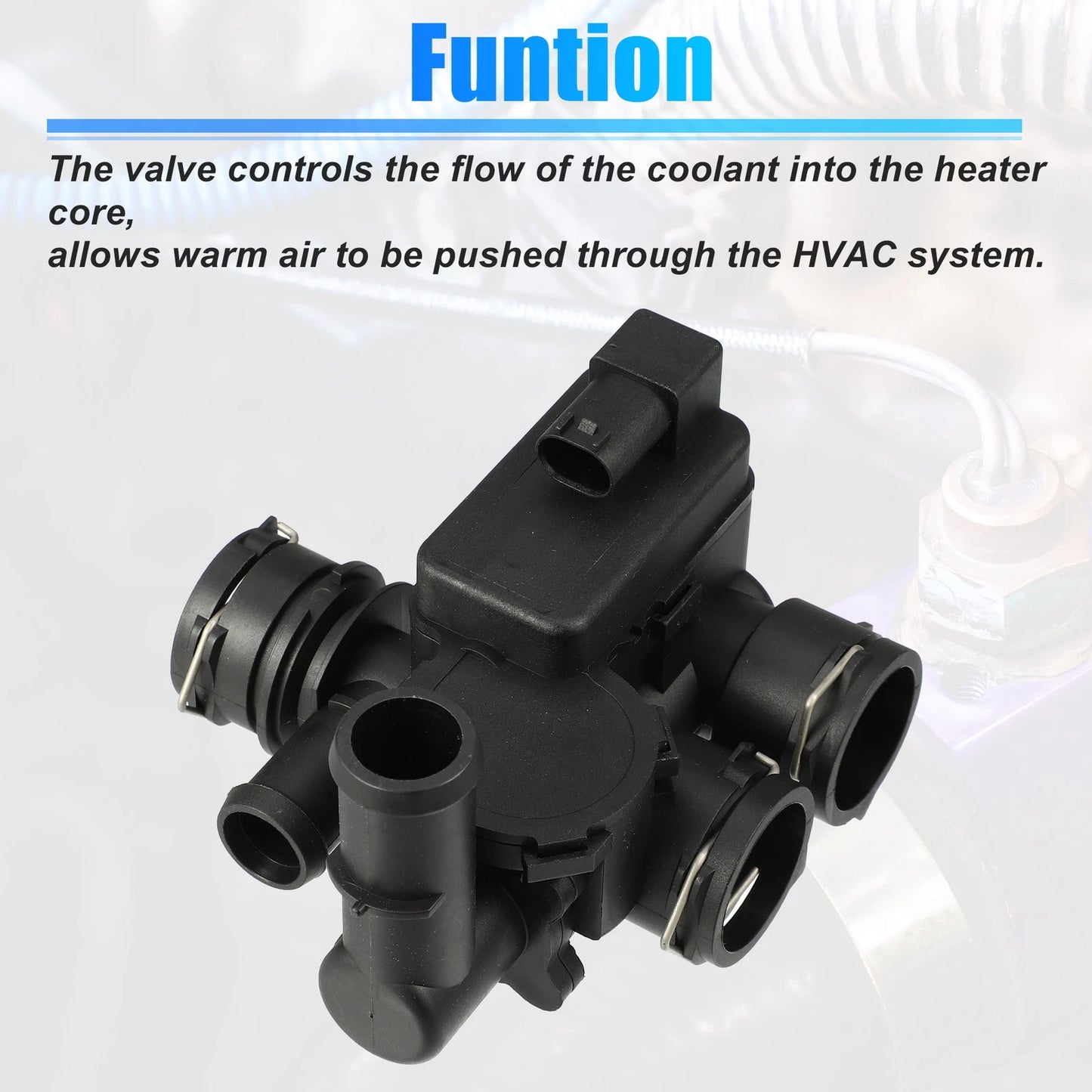 Engine Heater Control Valve Solenoid for Mercedes-Benz CLS550 (2007–2011)