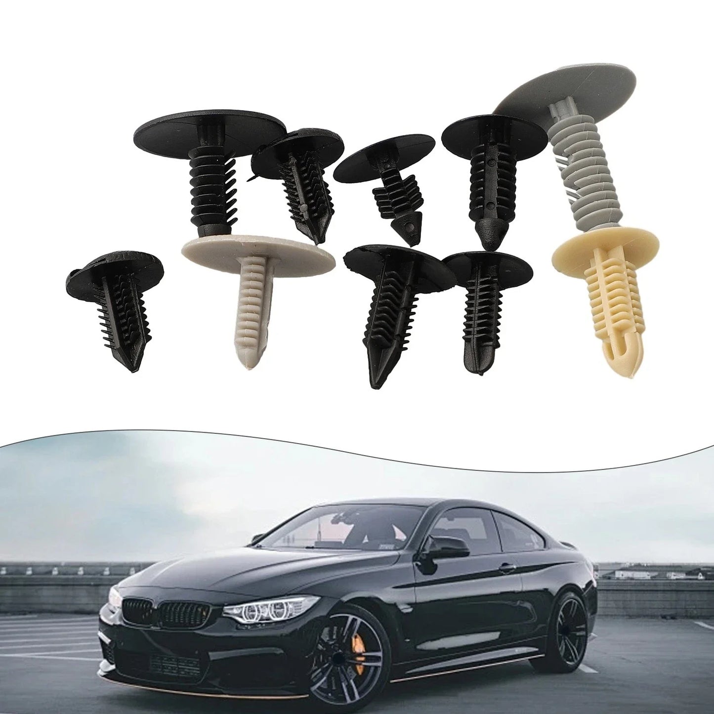 Rivet Plastic Fender Fastener Bumper Trim Clip for Car