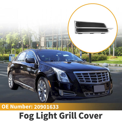 1 Pc Fog Light Grill for Cadillac XTS (2013–2017) No. 20901633, ABS